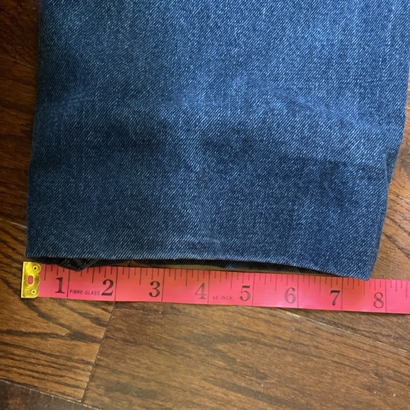 Ikeda Jeans Made in Canada Mens Straight Leg Denim 33x29 Mid Wash Heritage Denim - Picture 12 of 13